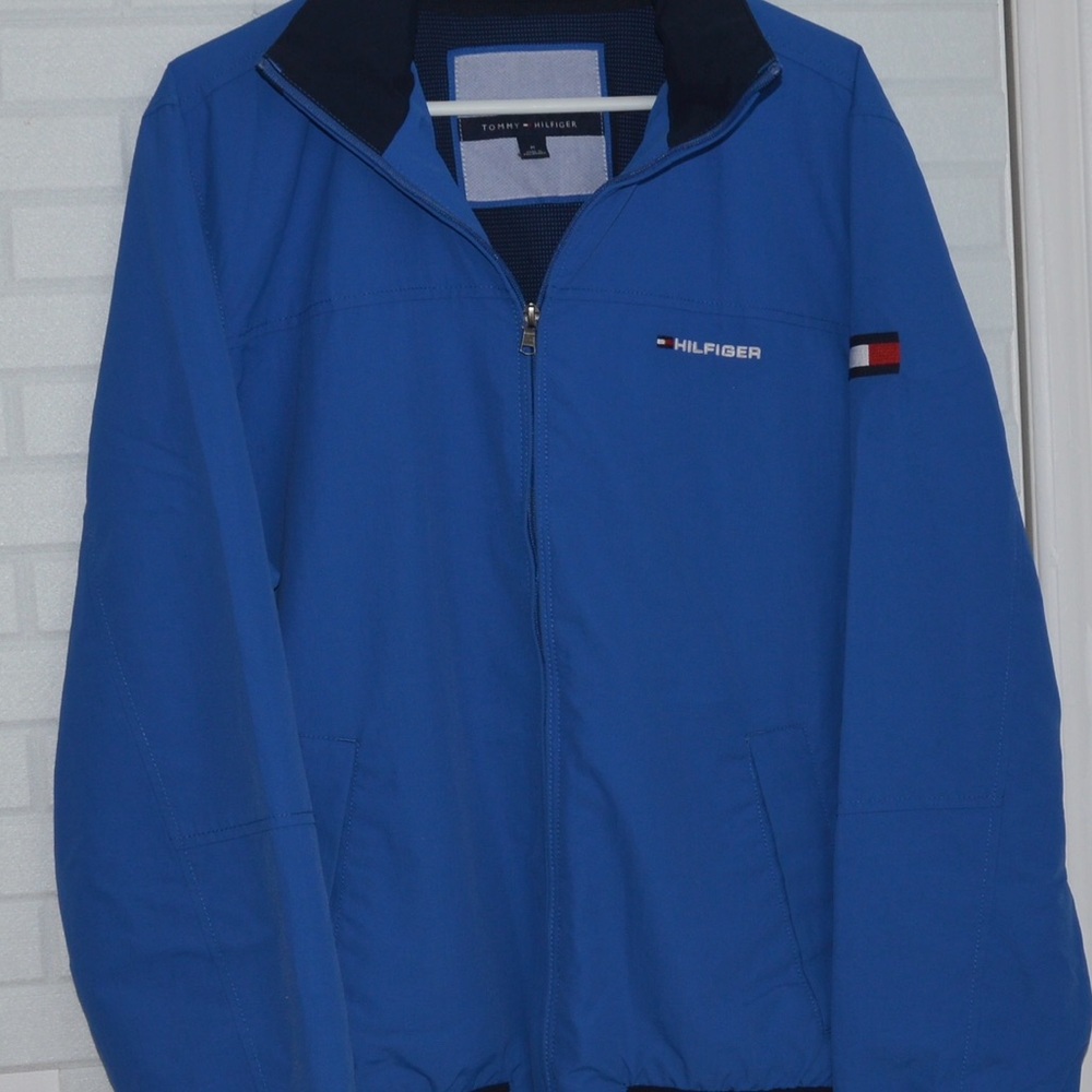 Tommy Hilfiger Men's Vibrant Blue Windbreaker